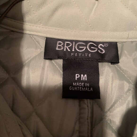 Briggs Petite Quilted Jacket Size PM - Picture 4 of 4